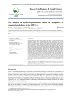 The impacts of psycho-organizational factors on employee acceptance of organizational change in the 4IR Era