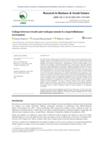Linkage between rewards and workspace morale in a hyperinflationary environment