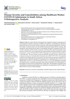Disease severity and comorbidities among healthcare worker covid-19 admissions in South Africa: A retrospective analysis