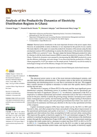 Analysis of the productivity dynamics of electricity distribution regions in Ghana