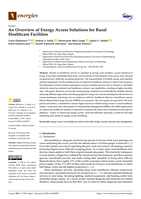 An overview of energy access solutions for rural healthcare facilities