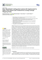 How should job crafting interventions be implemented to make their effects last? Protocol for a group concept mapping study