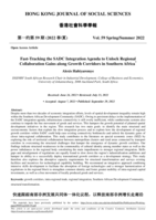 Fast-tracking the SADC integration agenda to unlock regional collaboration gains along growth corridors in Southern Africa*