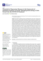 Threshold of depression measure in the framework of sentiment analysis of tweets: Managing risk during a crisis period like the covid-19 pandemic