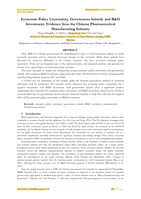 Economic policy uncertainty, government subsidy and R&D investment: Evidence from the Chinese pharmaceutical manufacturing industry