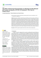The role of personal characteristics in shaping gender-biased job losses during the covid-19 pandemic: The case of South Africa