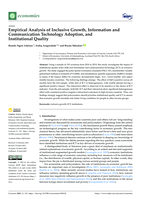 Empirical analysis of inclusive growth, information and communication technology adoption, and institutional quality
