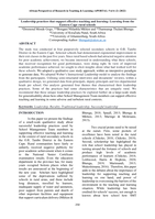 Leadership practices that support effective teaching and learning: Learning from the Eastern Cape rural schools