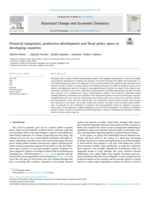 Financial integration, productive development and fiscal policy space in developing countries