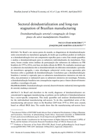 Sectoral deindustrialization and long-run stagnation of Brazilian manufacturing