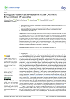Ecological footprint and population health outcomes: Evidence from E7 countries