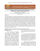 Gender beliefs framed on culturo-techno-contextual approach about learning of difficult stem concepts in African secondary schools
