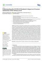 Understanding the covid-19 pandemic's impact on e-learner satisfaction at the tertiary level