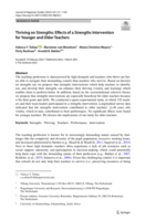 Thriving on strengths: Effects of a strengths intervention for younger and older teachers