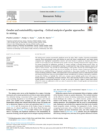 Gender and sustainability reporting – Critical analysis of gender approaches in mining