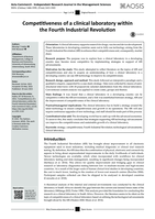 Competitiveness of a clinical laboratory within the Fourth Industrial Revolution
