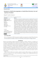 Assessment in a health science programme at a South African University: Views and experiences of students