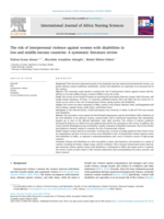 The risk of interpersonal violence against women with disabilities in low-and middle-income countries: A systematic literature review