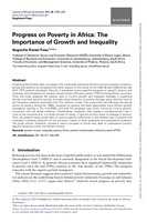 Progress on poverty in Africa: The importance of growth and inequality