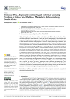 Personal PM2.5 exposure monitoring of informal cooking vendors at indoor and outdoor markets in Johannesburg, South Africa