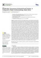 Health risk assessment of informal food vendors: A comparative study in Johannesburg, South Africa