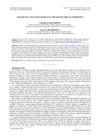 VFR travel and covid-19 impacts: The South African experience