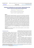 Zimbabwean mathematics pre-service teachers’ implementation of the learner-centered curriculum during teaching practice