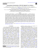 Lepto-hadronic interpretation of 2021 RS Ophiuchi Nova outburst
