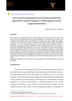 Does logic decolonization involve having a relativistic approach to logical principles?: a Philosophical Case for Epistemic Decolonization