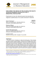 Exploring the nexus of relevance for south african business schools in the 4th industrial revolution