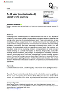 A 40 year (contextualized) social work journey