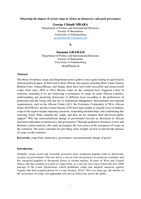 Dissecting the impact of recent coups in Africa on democracy and good governance