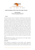 Against the pedagogy of debt in South African higher education