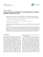 Current therapeutic modalities for the management of chronic diabetic wounds of the foot
