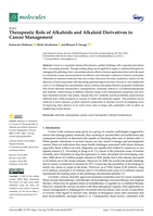 Therapeutic role of alkaloids and alkaloid derivatives in cancer management