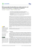 Environmentally friendly behaviors of recreationists and natural area tourists: A comparative perspective