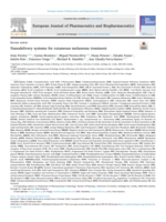 Nanodelivery systems for cutaneous melanoma treatment