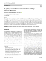 An update on fractional picosecond laser treatment: histology and clinical applications
