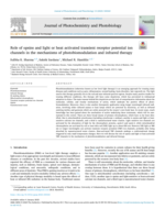 Role of opsins and light or heat activated transient receptor potential ion channels in the mechanisms of photobiomodulation and infrared therapy