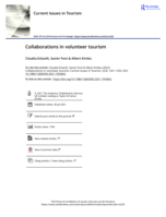 Collaborations in volunteer tourism