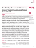 The unfinished agenda of communicable diseases among children and adolescents before the COVID-19 pandemic, 1990–2019: A systematic analysis of the Global Burden of Disease Study 2019