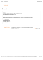 Socialising epistemic risk: On the risks of epistemic injustice