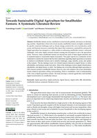 Towards sustainable digital agriculture for smallholder farmers: A systematic literature review