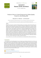 Predictive process control framework for online quality control in a hot rolling mill