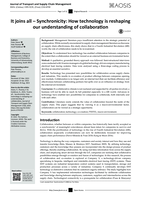 It joins all – Synchronicity: How technology is reshaping our understanding of collaboration