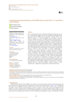 Evaluating the financial performance of listed REIT firms in South Africa: A 7-step DuPont model technique