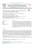 A systematic review of functional numeracy measures for 9–12 -year-olds: Validity and reliability evidence