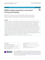 MiRNA-related metastasis in oral cancer: moving and shaking