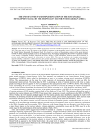 The end of covid-19 and implementation of the sustainable development goals by the hospitality sector in Sub-Saharan Africa