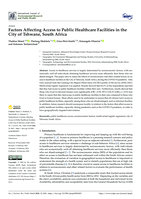Factors affecting access to public healthcare facilities in the City of Tshwane, South Africa